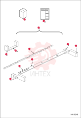 KIT, SEAL CAB XL 7265236 (1)