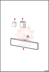 KIT REAR MIRROR 6817260 (1)