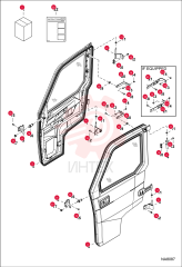 KIT, DOOR FIXED GLASS 7233342 (2)