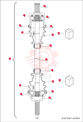 SHAFT, FRONT, HALF 7016669