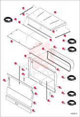 PANEL, CAB TOP 7021748