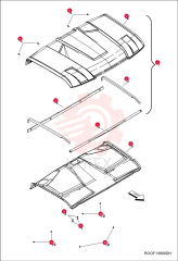 ROOF, ASSY 7027787 (1)