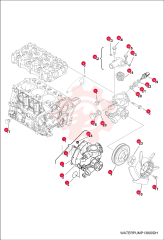 PUMP, WATER ASSY 7018466