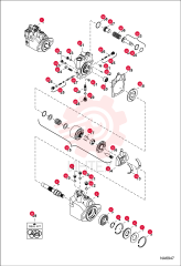 MOTOR, DRIVE HYD 7252861 (3)