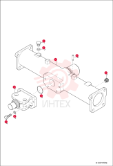 SUPPORT, FRONT AXLE 6697991