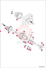 SHAFT LH-GEAR11