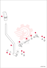 LEVER ADJUSTING 6697412