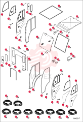DOOR, CAB ASSY 7010083 (2)