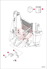 KIT, STOW CYL TILT 7214976 (5)
