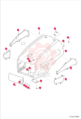 COVER, HOOD 7010610