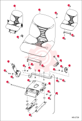 SEAT, OPERATOR SUSPENSION 7024427