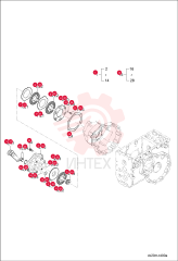 BRAKE, LH ASSY 6694988
