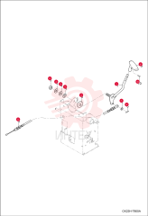 LEVER, THROTTLE 7000937
