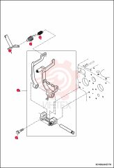 LEVER, GOVERNOR 7000880