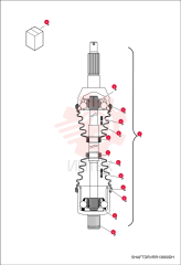 SHAFT, DRIVE REAR 7027508 (1)