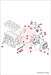 PUMP, WATER ASSY 7018466 (1)