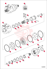 MOTOR, STEERING POWER 7252920