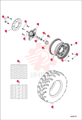 SCREW, MACHINE 7023506 (2)