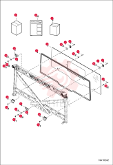 KIT, PANEL REAR SLIDER 7227940 (1)