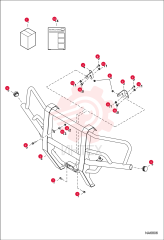 KIT, GUARD GRILL FRONT 7219854 (3)