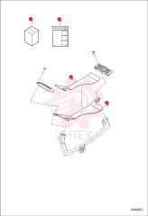 KIT, PLATE PEDAL TRAVEL 7230442 (4)