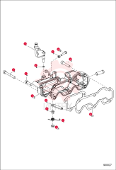 LEVER, THROTTLE 7306054 (4)