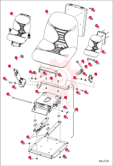 SEAT, OPERATOR SUSPENSION 7024428