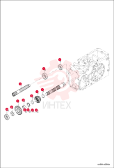 SHAFT, GEAR 6697632