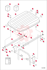CANOPY, TOP FOR TRACTOR 6988055