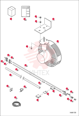 KIT, FAN DEFROSTER CAB 7206578