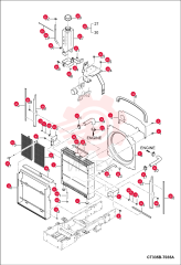 EXCHANGER, WATER RADIATOR 7013126 (1)