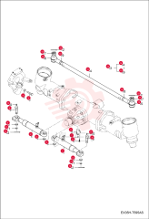 CYLINDER, STEERING 7002411 (2)