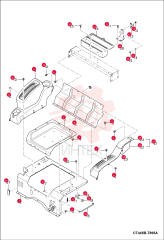 COVER, SEAT FLOOR 7001988