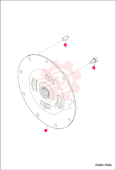DISC, FRICTION 7002181 (2)