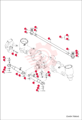 CYLINDER, STEERING 7002884 (1)