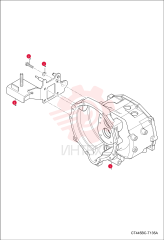 HOUSING, CLUTCH 7002100 (2)