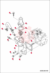 FLANGE WATER 6697226 (1)