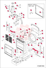EXCHANGER, WATER RADIATOR 7013126 (1)