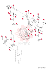 PEDAL, BRAKE 7013092