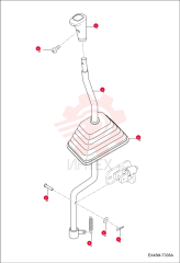 LEVER, SHIFT 7013014