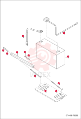 CABLE, POSITIVE 7013073 (3)