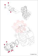 SOLENOID, ENG STOP 7002157