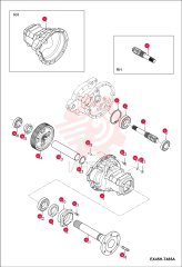 SHAFT, GEAR 7002876 (1)
