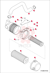 FILTER, AIR CLEANER ASSY 7001980 (1)