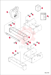 KIT, BALLAST MOUNTING 7171966 (1)