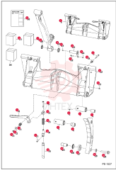 KIT HARDWARE BOB-TACH 6705172