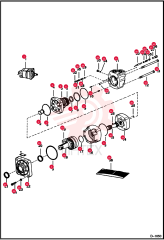 MOTOR, REMAN HYD 6630245REM