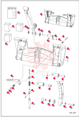 KIT HARDWARE BOB-TACH 6705172
