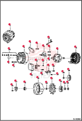 ALTERNATOR 908221REM