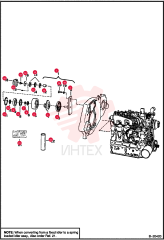 PULLEY, PUMP HYD IDLER 6714212
